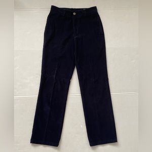 New VINEYARD VINES Corduroy Classic-Fit Club Pant in Navy Blue Size 28”x32”